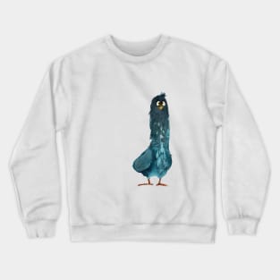 A Dazed Blue Pigeon Crewneck Sweatshirt
